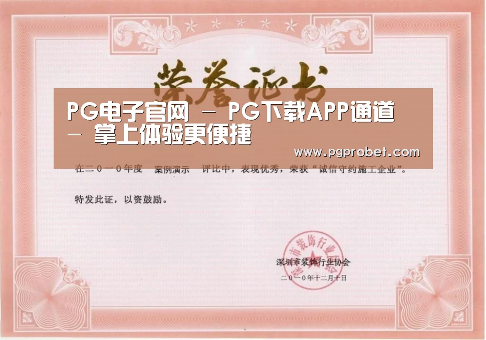 荣誉证书二(图1)